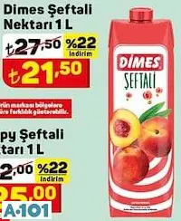 DİMES ŞEFTALİ NEKTARI